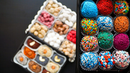 Nut candies 