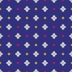 asian ikat seamless pattern traditional design illustration for background carpet clothing and home decoration 
