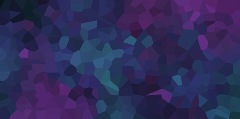 Obraz premium dark colorful blue crystallize abstract background vector illustration. abstract Trianglify gradient Generative Art background illustration. light abstract mosaic polygonal background .