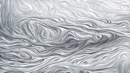 Silver Abstract Oil Paint Texture Art 