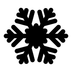 snowflake icon vector illustration asset element