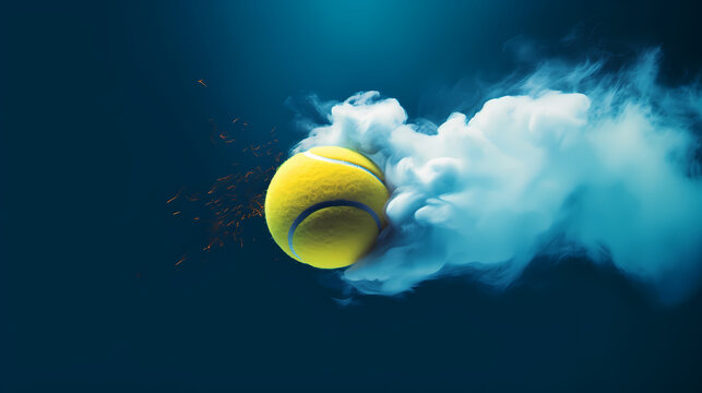 Tennis theme background