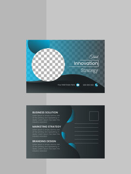 professional corporate business postcard corporate post card business postcard