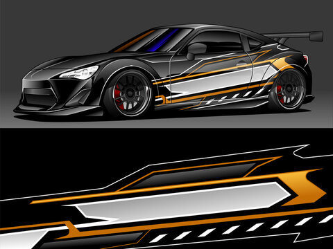 Modern Style Car Wrap and Livery Design