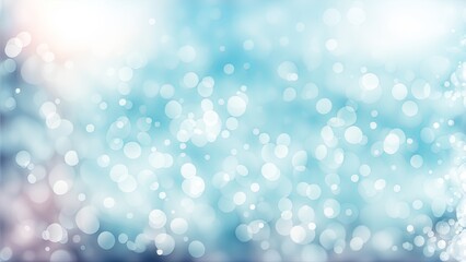 Obraz premium Blue and white bokeh banner design 