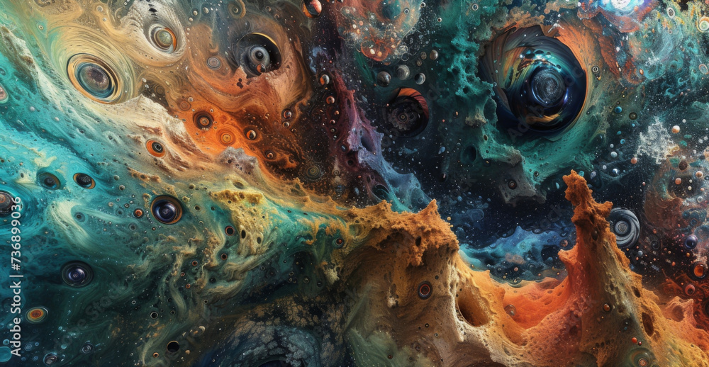 Poster a contemplation of the ethical implications of xenobiology questioning the boundaries of sentience a