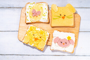  Cute and funny Easter  sandwiches