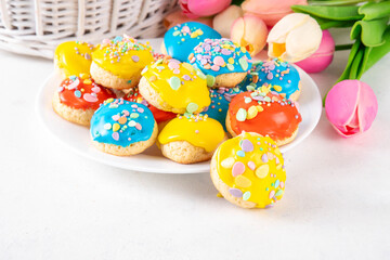 Fototapeta na wymiar Homemade Italian Easter cookies