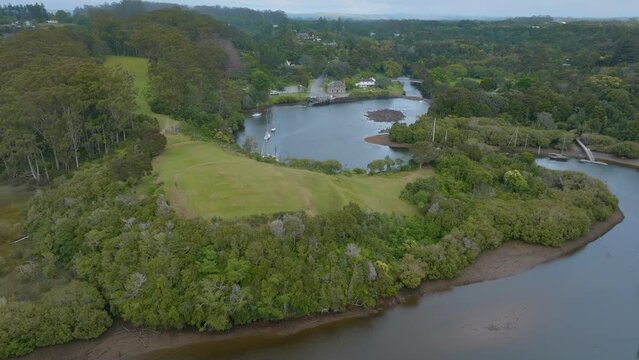 Kerikeri stone store, Bay of Islands, New Zealand