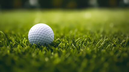 Obraz premium Golf, competition and passion of golf