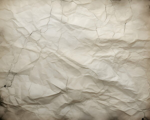 Old crumpled paper background. Grunge paper texture.