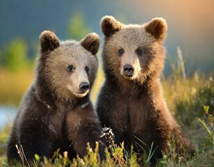 Obraz premium brown bear