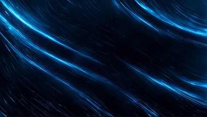 Advanced Tech Blue and Black Abstract Texture Background 