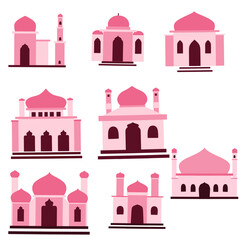 Hand Drawn Cute Mosque