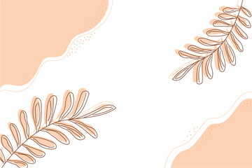 Fototapeta na wymiar abstract background pink leaf art vector wallpaper illustration eps10 