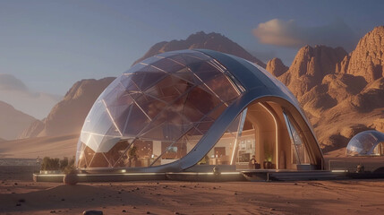 greenhouse on Mars cultivating Earths extinct plants a beacon of green in the red desert