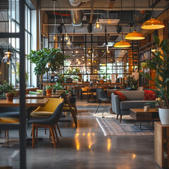 Co working spaces in urban environments