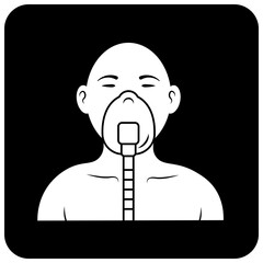 Icon for Anesthesia. Medical or Hospital Icons