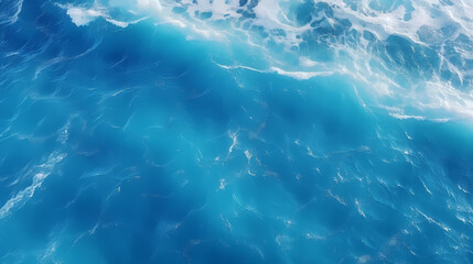 aerial view of ocean
