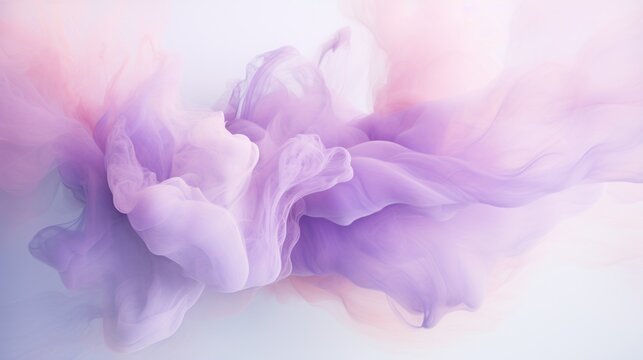 a blurry photo of a pink and purple flower on a white background with a light blue backround.