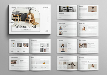 Client Welcome Kit Template Landscape
