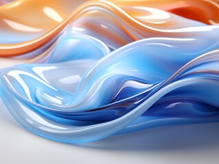 Modern colorful wave stripes pattern background
