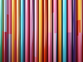 Colorful vertical stripes background Parallel Multicolored lines texture