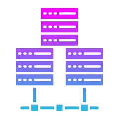 Obraz premium Server Icon