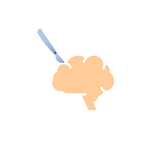 set of cancer surgery icon vector surgery