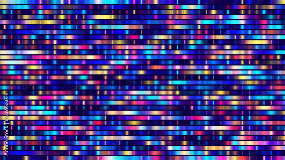 Aufkleber Big Genomic Data Visualization. DNA Test. Genome Sequence Map. Chromosome Architecture, Molecule Sequencing Chart. Genetic Science and Technology Concept. Vector Illustration Background.