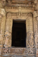 This is photo of Parsvanath temple at Khajuraho in India