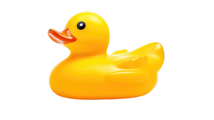 rubber duck isolated on white background
