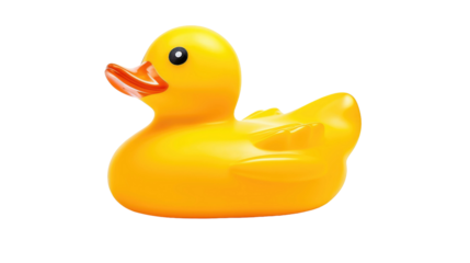 rubber duck isolated on white background