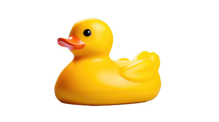 rubber duck isolated on white background