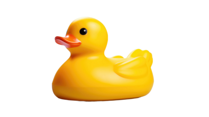 rubber duck isolated on white background