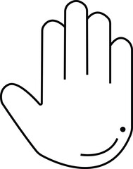 cursor icon vector hand icon