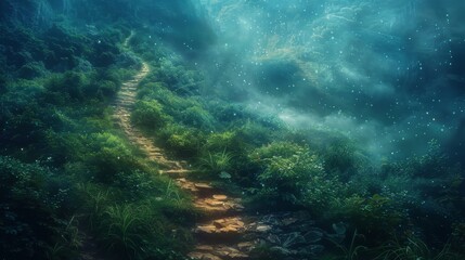 Fototapeta premium Endless Looping Pathway