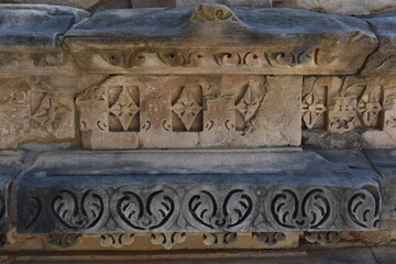 This is photo of Parsvanath Jain temple at Khajuraho in India