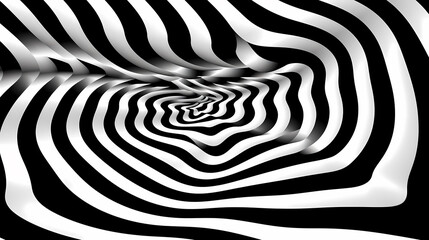 Optical illusion, charming abstract pattern background