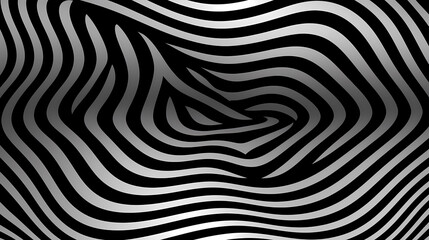 Fototapeta premium Optical illusion, charming abstract pattern background