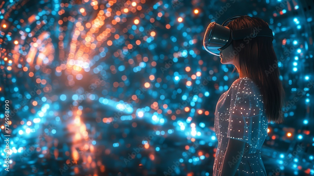Poster looping virtual reality simulation