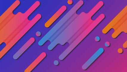 Colorful Background Design. Modern Background Design. Abstract Background design. 3D Abstract background with dynamic effect.