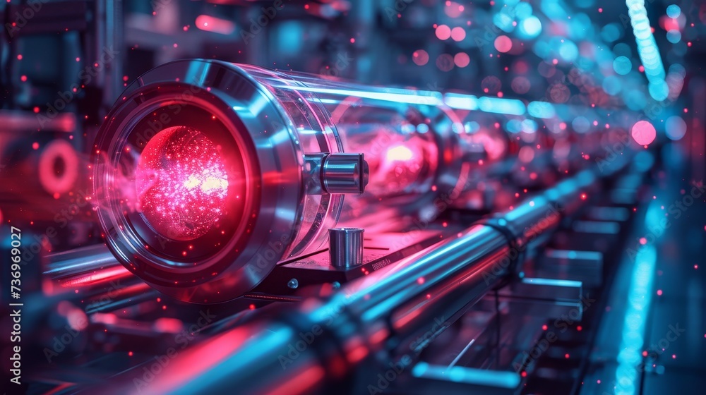 Poster particle physics laboratory experiment