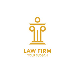 Law Firm Logo Design Template