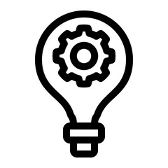 idea line icon