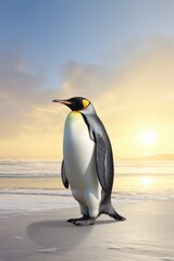 Fototapeta premium cute penguin