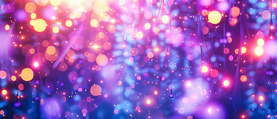 Obraz na płótnie Canvas Sparkling Elegance: A Festive Background of Glitter and Light, Where Every Speckle Tells a Story of Celebration and Joy