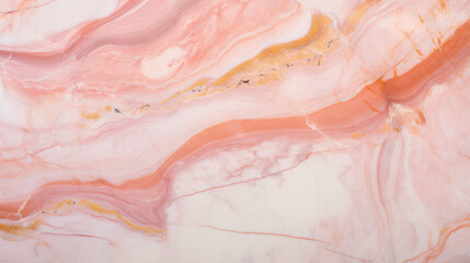 A pink and white marble