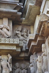 Dulhadev temple architecture at Khajuraho in INia