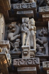 Dulhadev temple architecture at Khajuraho in INia